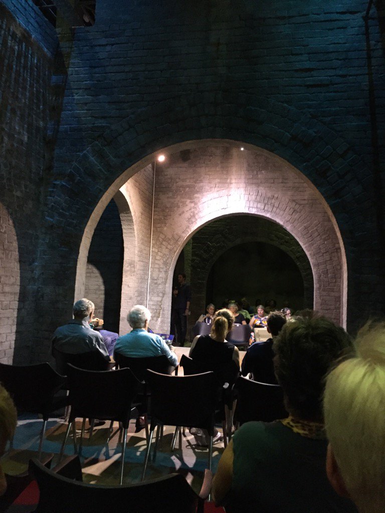 snoozen's tweet photo. Possibly the best venue ever. In the Spring Hill Reservoir for #UndergroundOpera's West End to Broadway https://t.co/F2WwoYWzd7