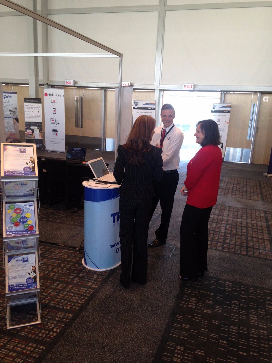 TrueERP1's tweet photo. #TrueERP is rocking it at the #eComConfex down in Cape Town! Visit us at the #CTICC stand nr.39 https://t.co/o170CZJ5ai