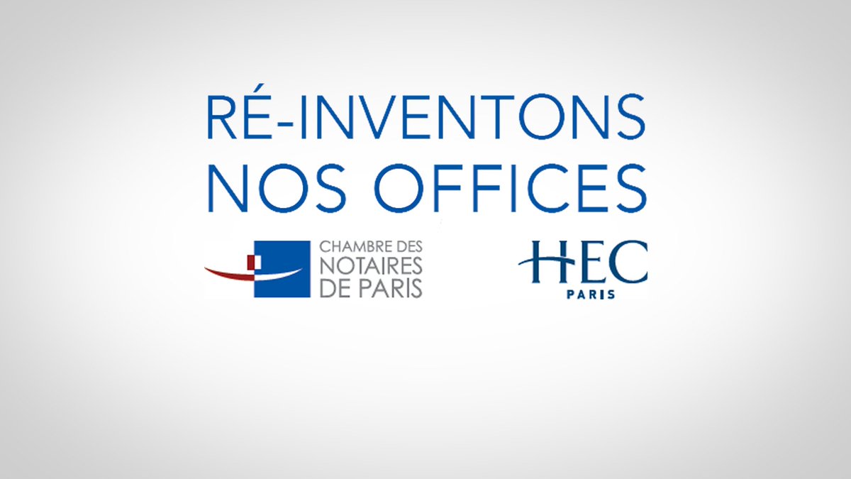 NotairesdeParis's tweet photo. [#PRESSE] Pour préparer le #notariat de demain, #Notaires de Paris s’associent à @HECParis https://t.co/DG5h6Fgxta https://t.co/bMvZelmN9d