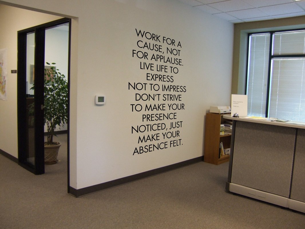 BlueLineDecor's tweet image. #Inspirational #quotes of the #Office #wall can be a #great #idea to #motivate #Employees! 
bluelinedecor.net