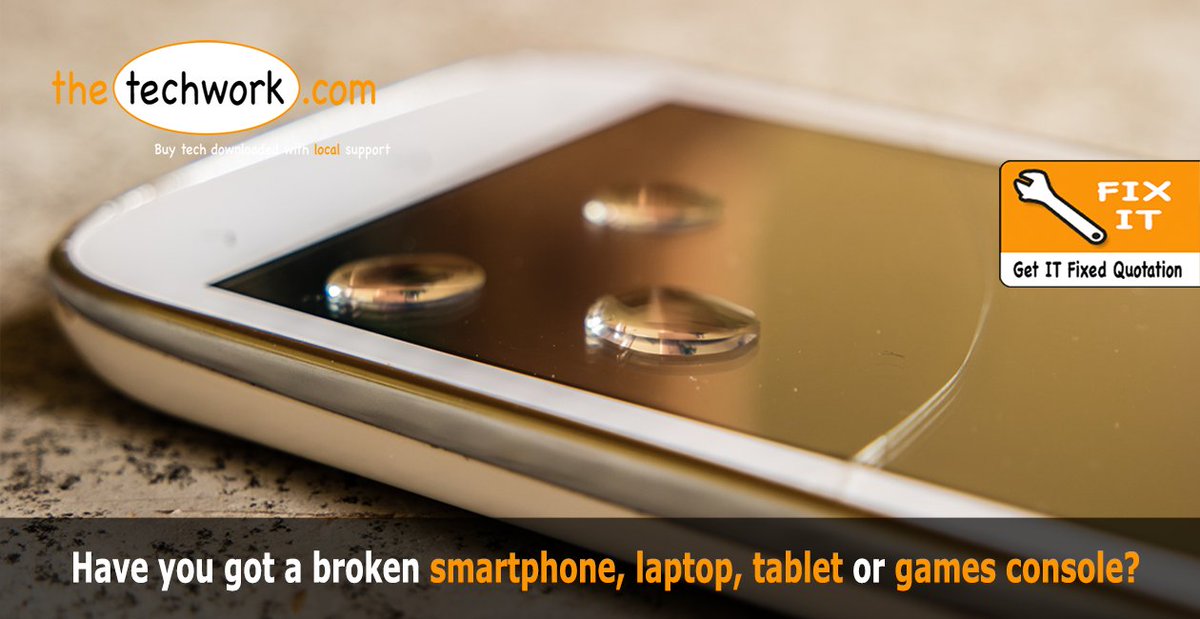 thetechwork's tweet image. had a Tech accident!?!?!?! - Get IT fixed at the techwork.com