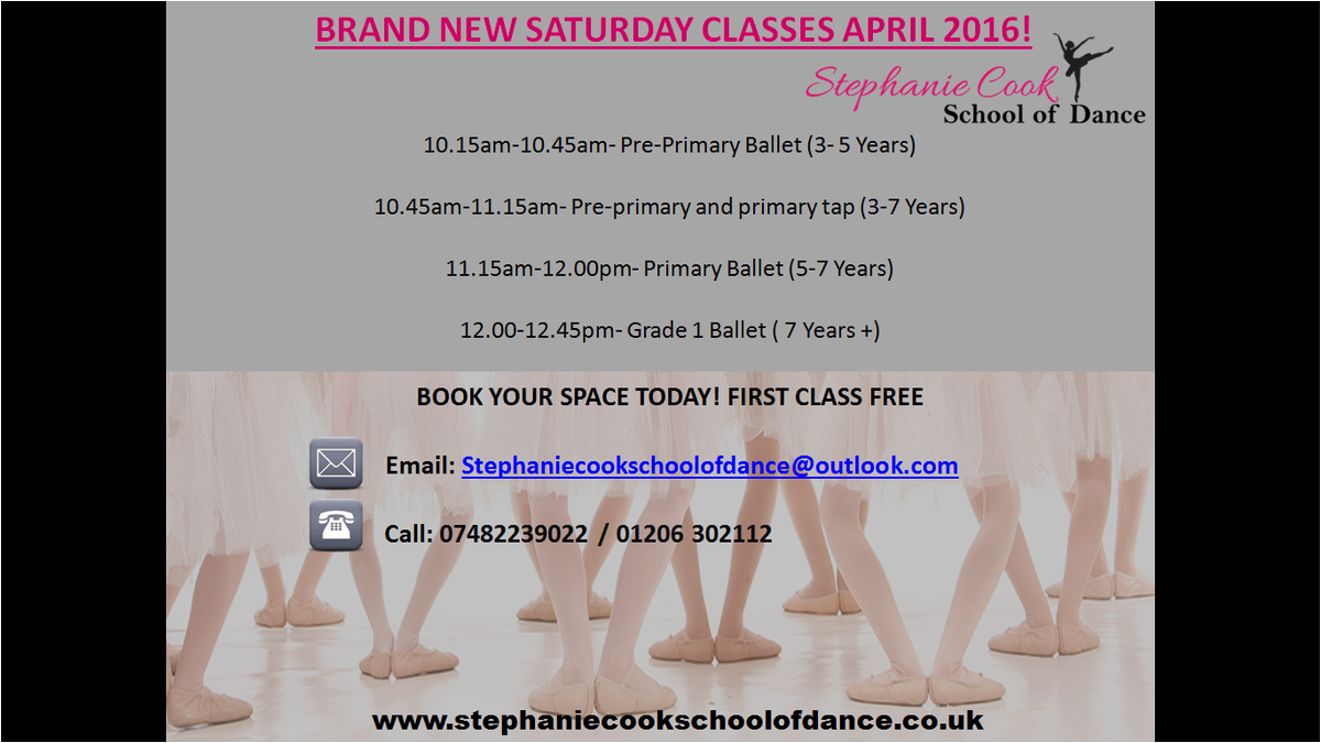 SCookSODance's tweet photo. New Dance Classes! @NColchester @NetworkingEssex  #Colchester #colchat #dance #stanway #lexden #Essex https://t.co/f4WyZDOKrP