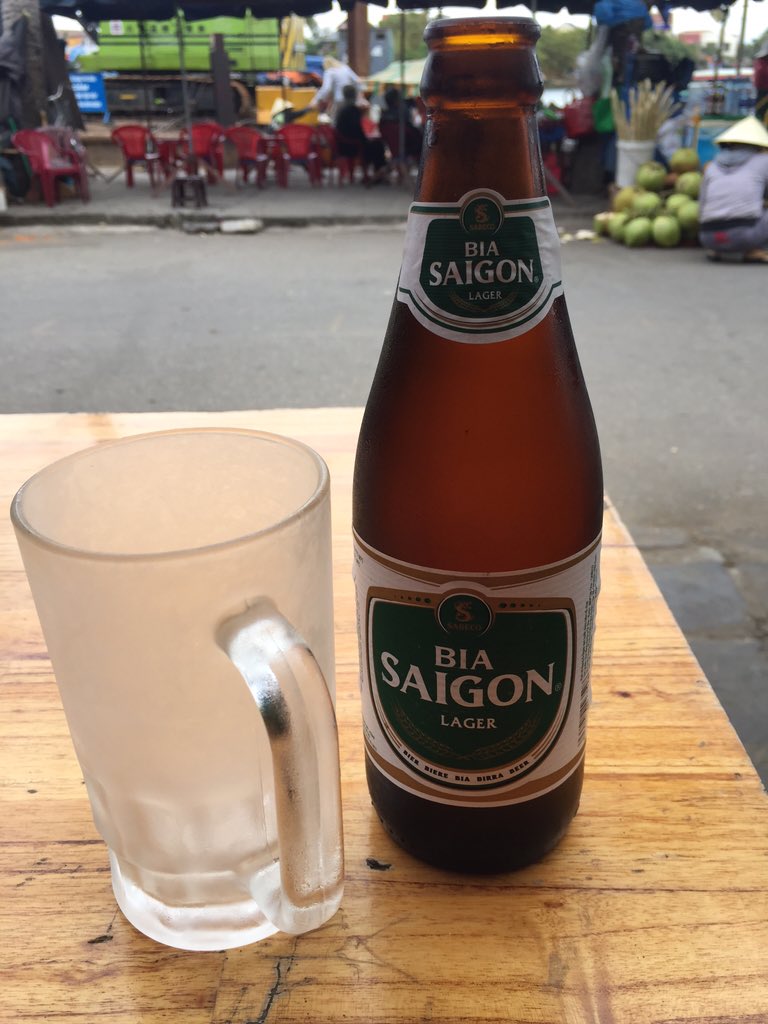 Thinkspace2's tweet image. We love this beer #Vietnam #BiaSaigon