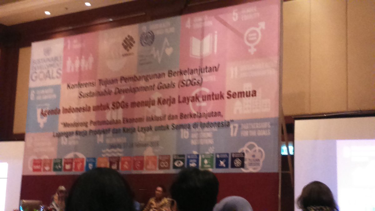 SDGs-World Bank: Perlu peningkatan kapasitas melalui pelatihan kpd pekerja bekerjasama dgn perusahaan.
