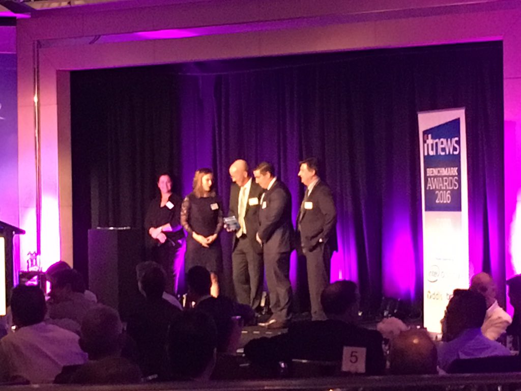 jaffakb's tweet photo. Congrats Colin Turner on behalf of @ANZ_AU team - winner of #benchmarks2016 Finance category award! https://t.co/Oa7YkXhKMB