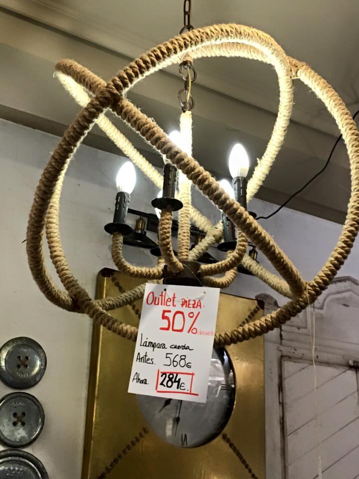 Piezas en outlet hasta el 31 de marzo. ¡¡Te la podemos enviar donde quieras!!