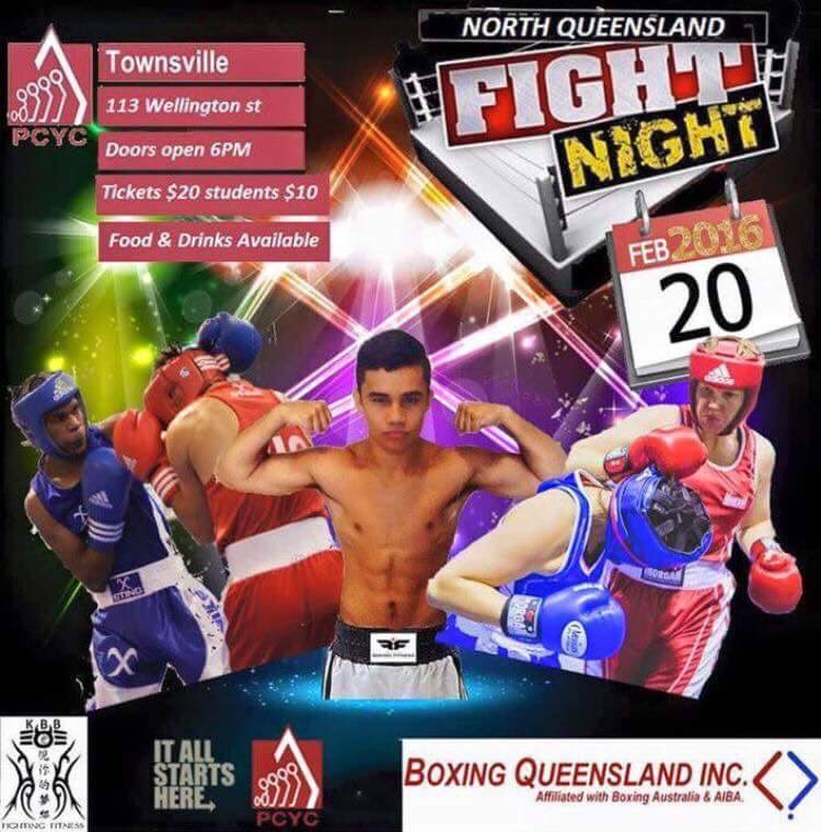 palmisboxing's tweet photo. Come and support the team if you're in Townsville on 20th Feb 👉 @PCYCQld https://t.co/Ur0RXPKlmn