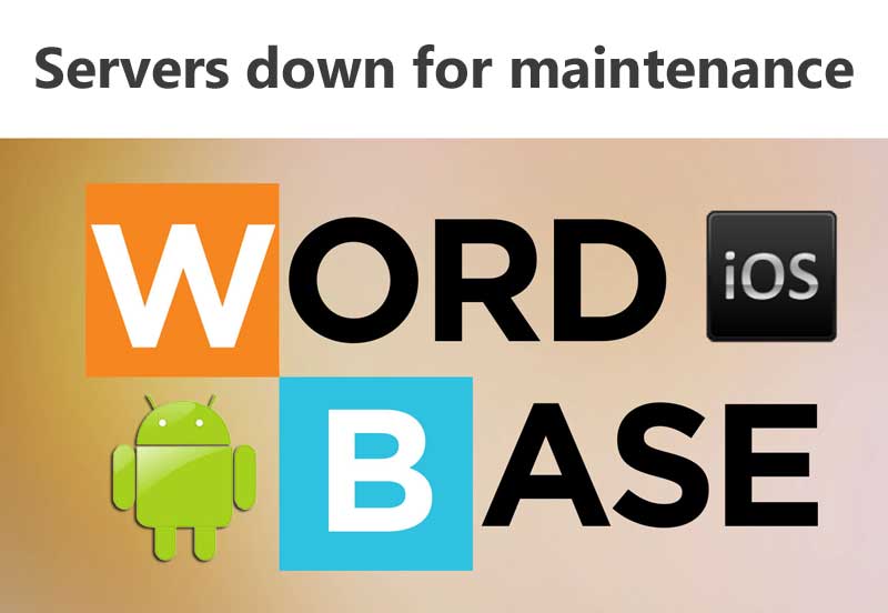#wordbaseapp Servers will be down tomorrow, Thursday 18th, 09:00 till 09:15 CET due to maintenance :)