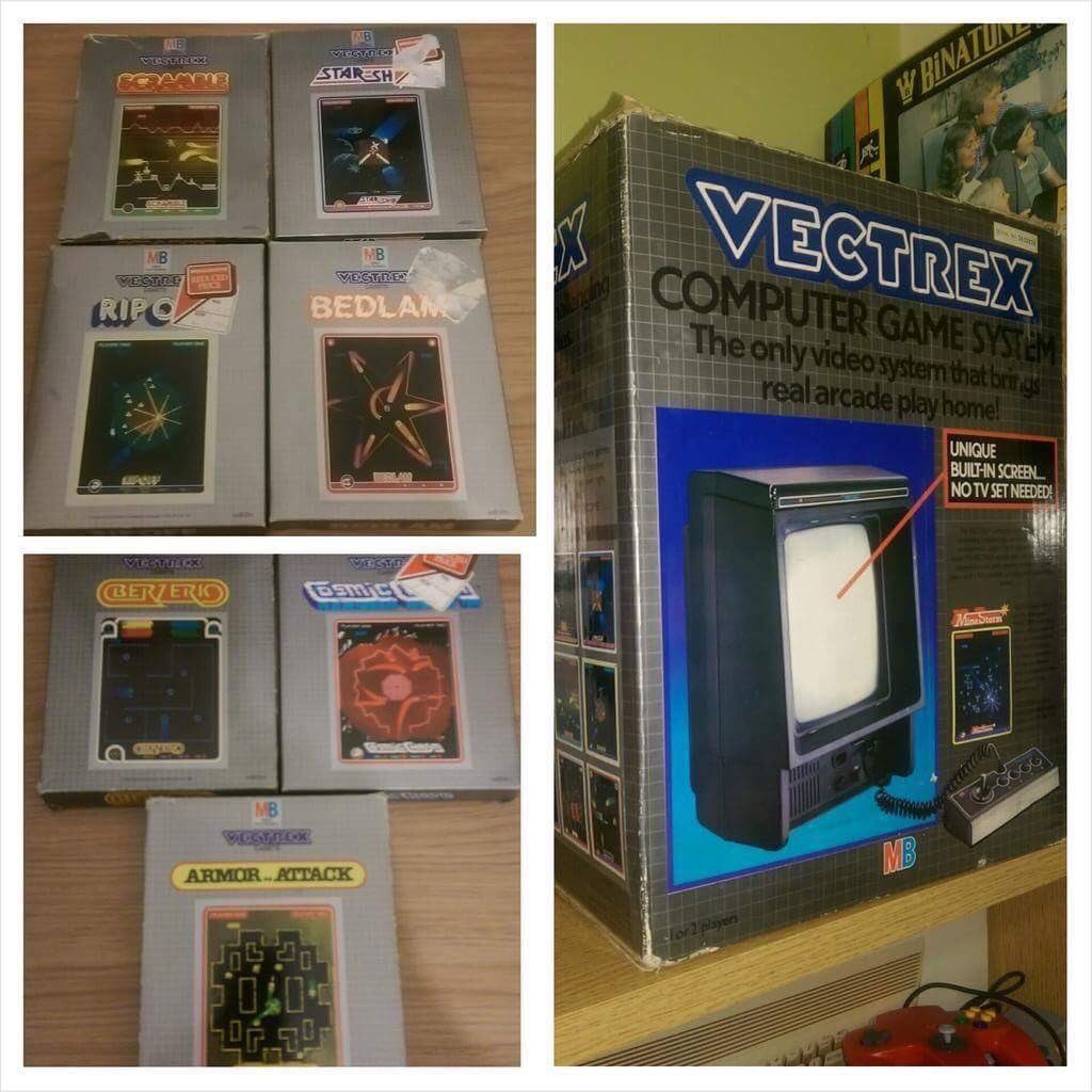 RetroGamersClub's tweet photo. Let's see what #MB #Vectrex #MicroVision stuff is in your collection!! Share your photos on this post! #retrogaming https://t.co/i2CsZZKInK