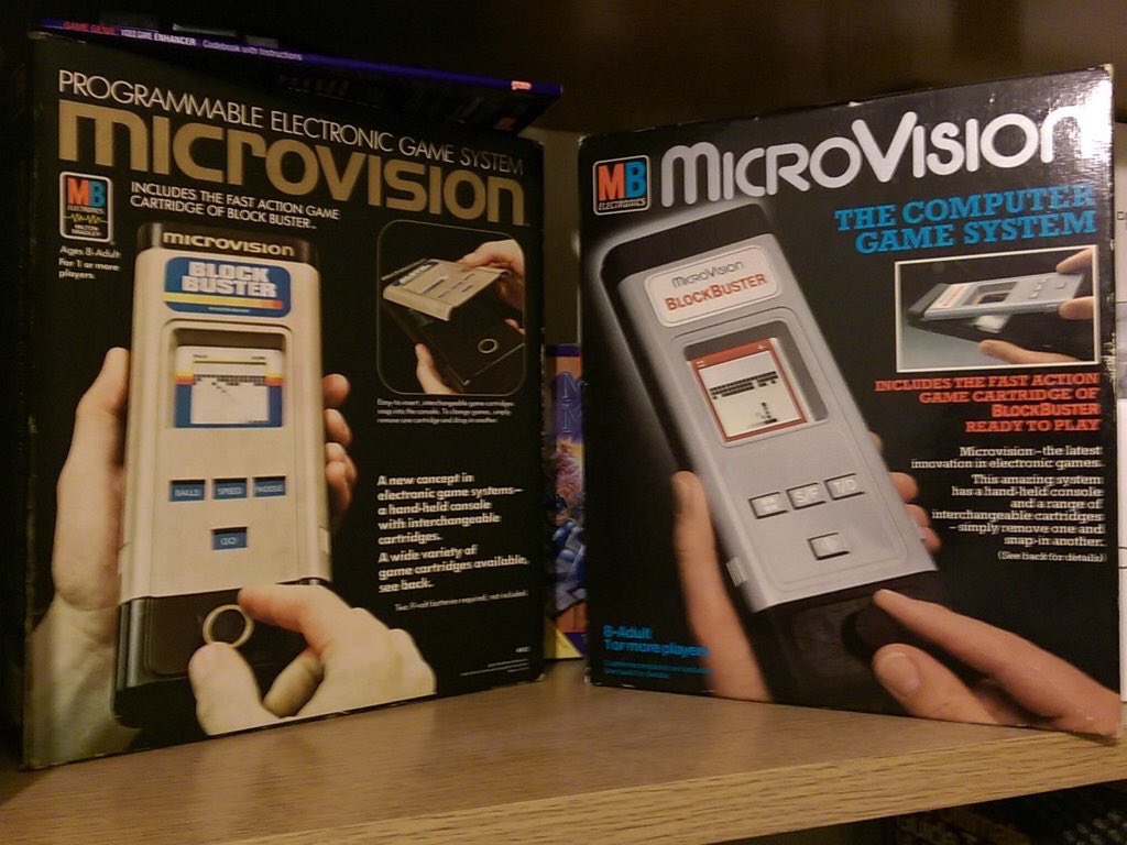 RetroGamersClub's tweet photo. Let's see what #MB #Vectrex #MicroVision stuff is in your collection!! Share your photos on this post! #retrogaming https://t.co/i2CsZZKInK