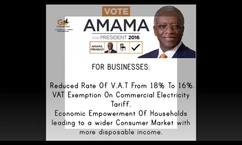 goforward2016's tweet image. #VoteAmama #UgandaDecides