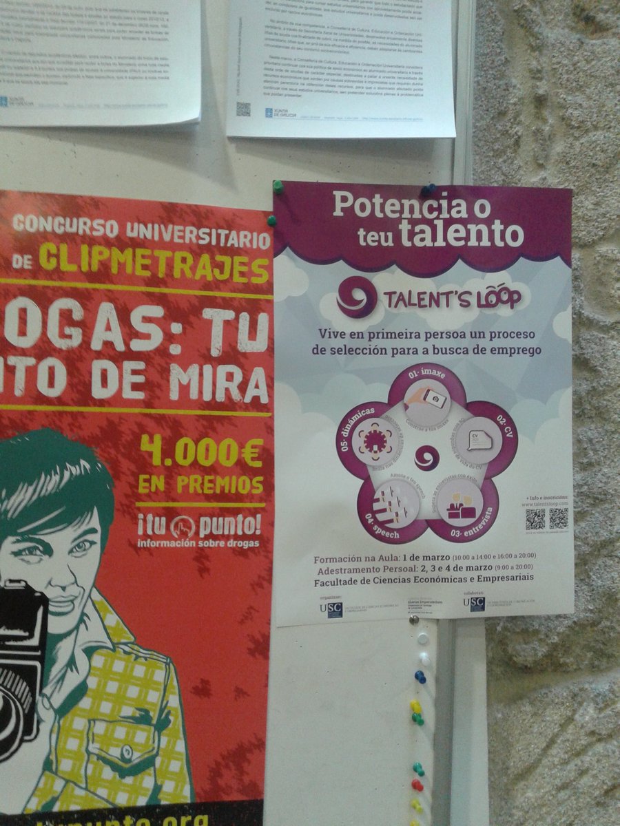 WaynaConsultora's tweet photo. #TalentsLoop Carteles desde ayer, hoy la presentación y ¡40% de las plazas ya tienen nombre! https://t.co/ay0QMc2mqw https://t.co/xTbvfhm0b6
