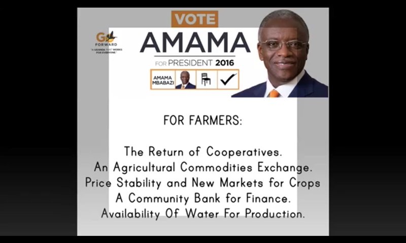 goforward2016's tweet image. #VoteAmama #UgandaDecides