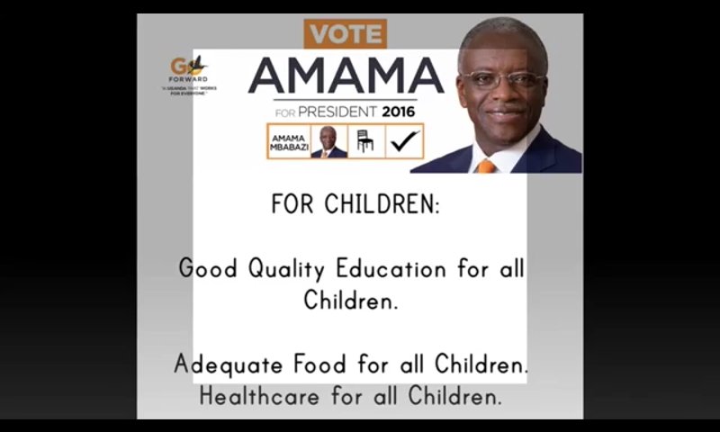 goforward2016's tweet image. #VoteAmama #UgandaDecides