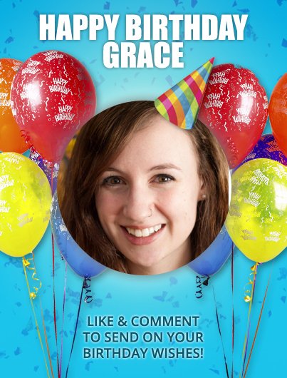 Funeral_Tech's tweet image. Please help #FuneralTech wish Grace Sylvester, our Graphic Designer, a Happy Birthday! Have a great day!