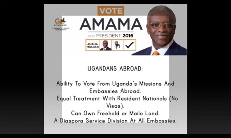 goforward2016's tweet image. #VoteAmama #UgandaDecides