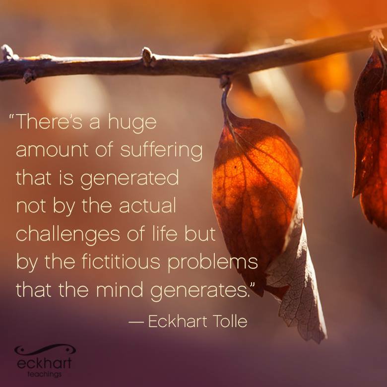 TheseVibes's tweet photo. So much our suffering is simply the fictitious product of our busy minds @EckhartTolle #VibeQuotes #awareness https://t.co/eJGoEZgrC7