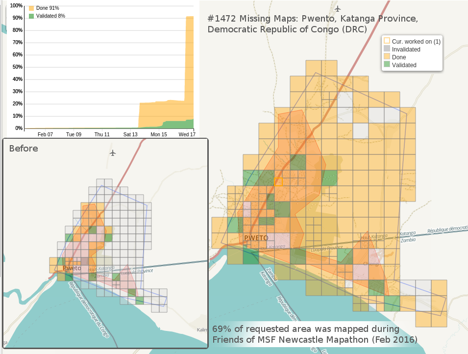 gregorymarler's tweet photo. It's amazing what a few people can do in 3 hours. Well done @FoMSFNewcastle for your @TheMissingMaps help! https://t.co/Lxnl0AButt