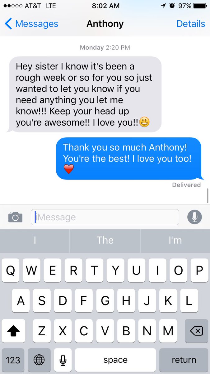 KaylaThames's tweet photo. I have the best brother ever! ❤️ @antturner45 https://t.co/ZWWyld2wpK