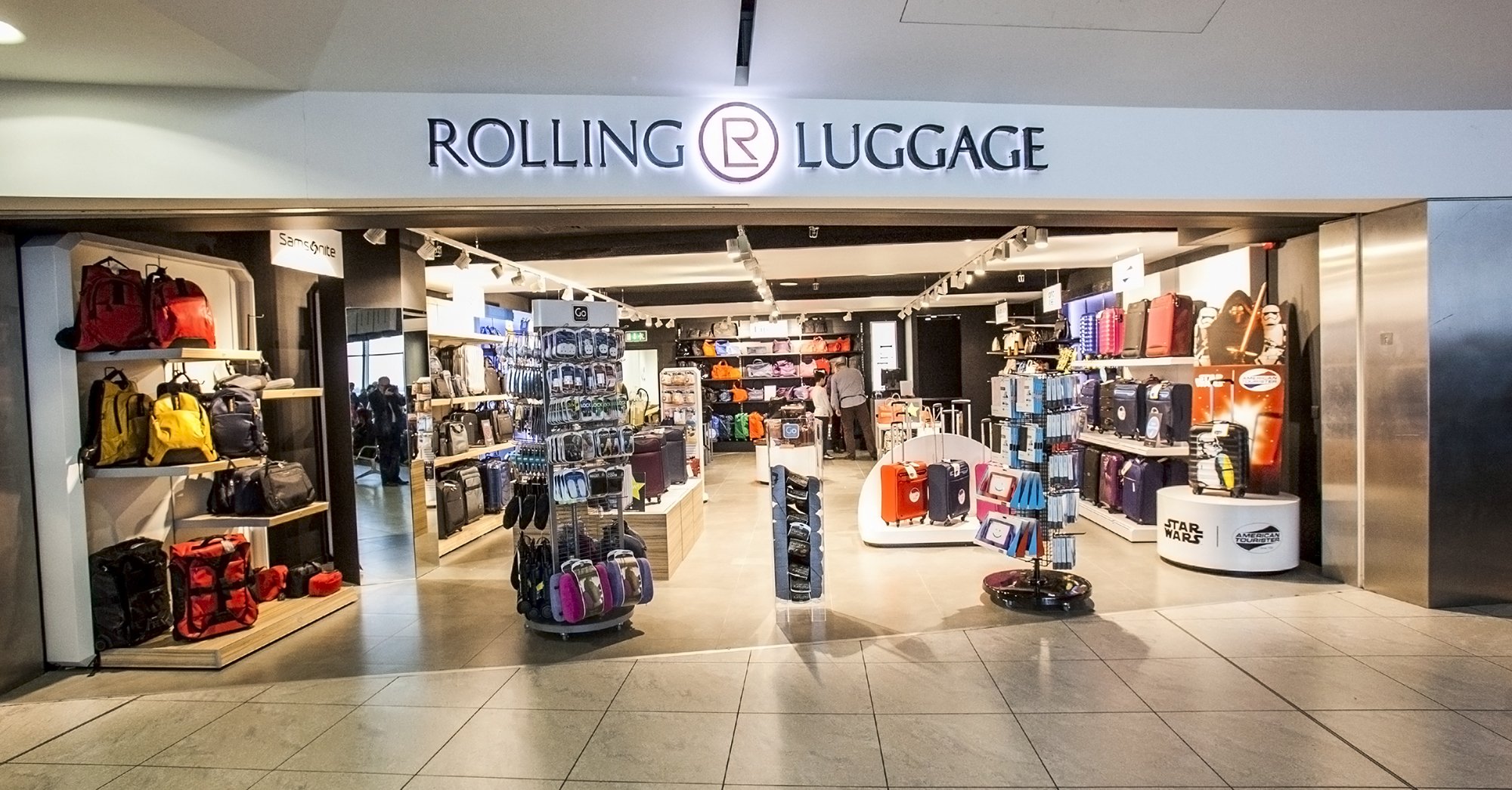 Rolling sales luggage store