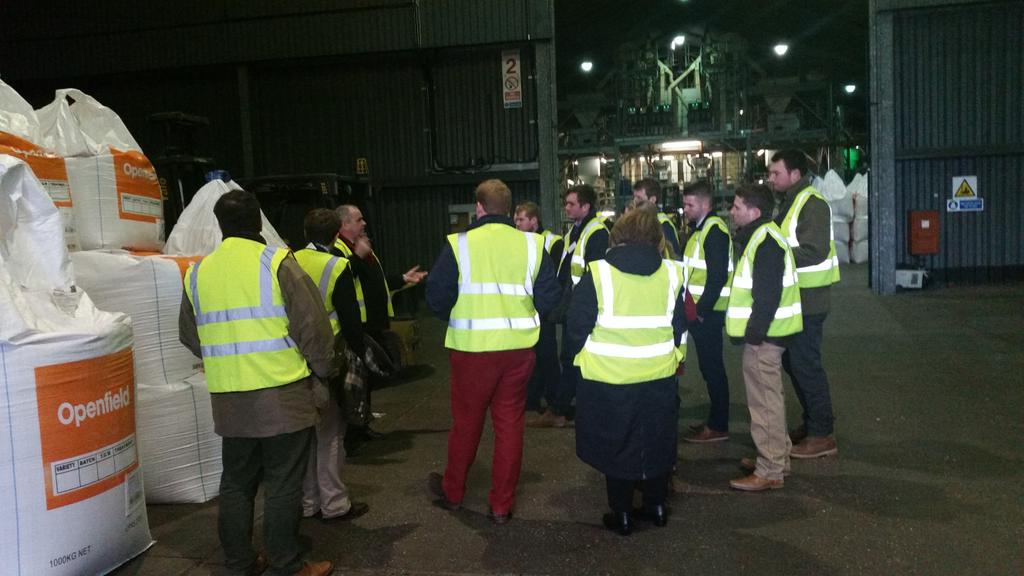 RhondaT40's tweet photo. @OpenfieldTM with #FMD2015  this morning looking at the Seed Plant + learning about adding value to the business https://t.co/te9wggqFGS