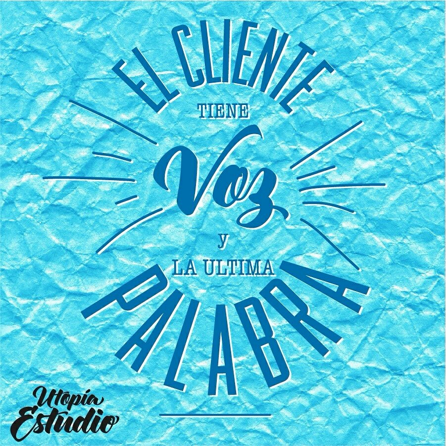 EstudioUtopia's tweet photo. Escucha y Analiza a Tus Cliente 💡
 #Publicidad  #marketingdigital #socialmedia 
Utopia Estudio 💡Boutique Creativa https://t.co/DQqb2xlVM6