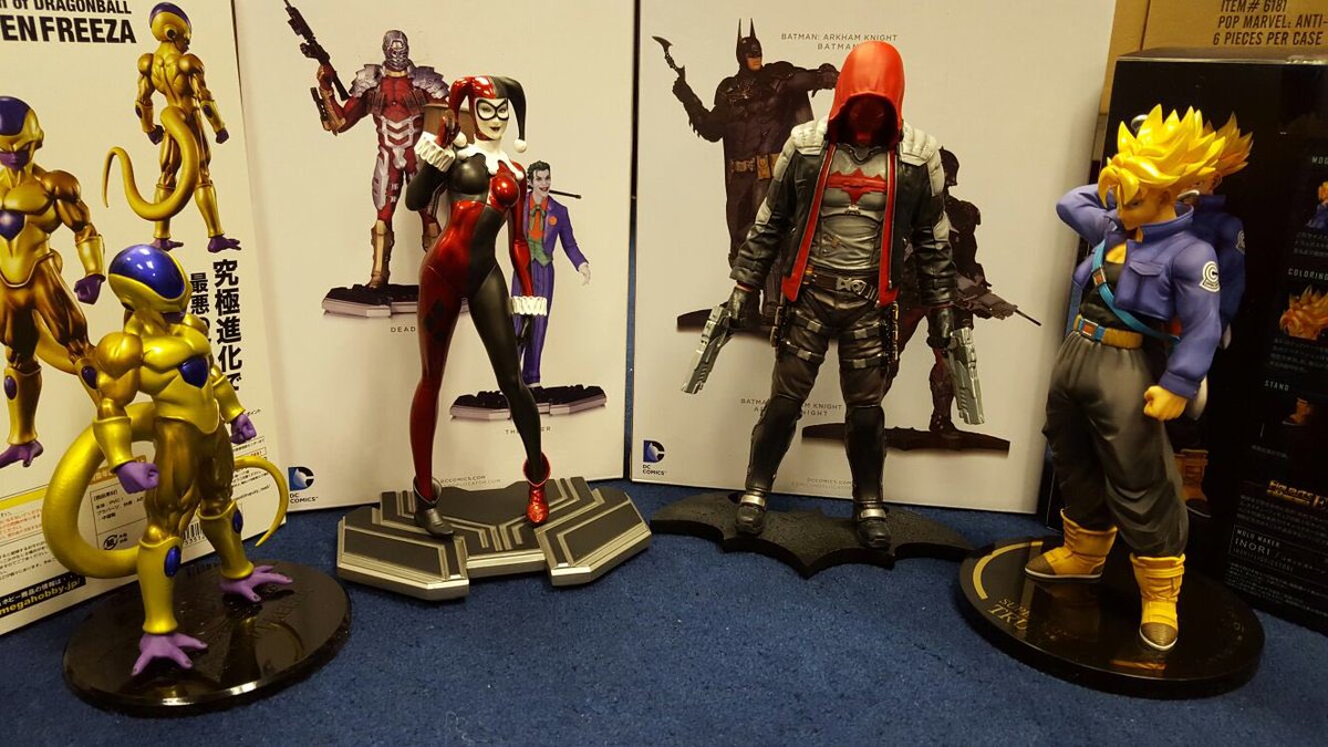 ComicParade's tweet photo. JUST IN! Some seriously awesome Dragon Ball Z and DC Statues! https://t.co/kMdpFT2ZFf