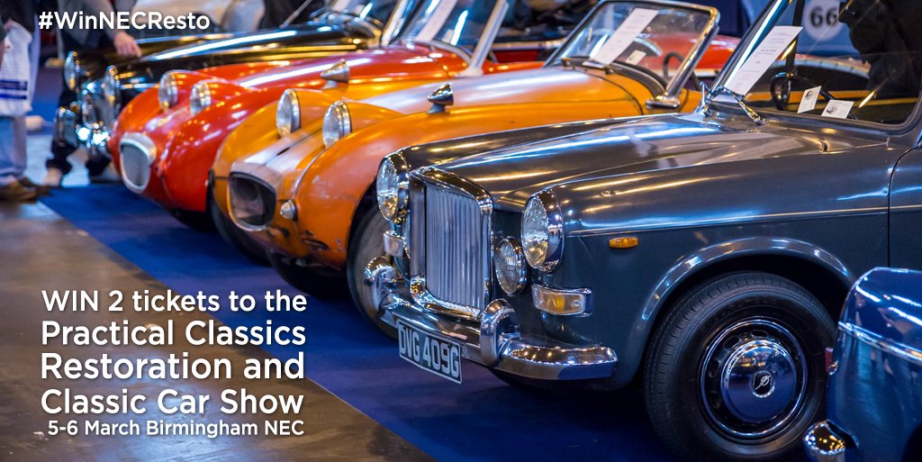 DiscoveryUK's tweet photo. It's that time again! For a chance to WIN 2 tickets to @NECRestoShow, like & RT this by 6pm today GMT. #WinNECResto https://t.co/VeBzDBiwZs