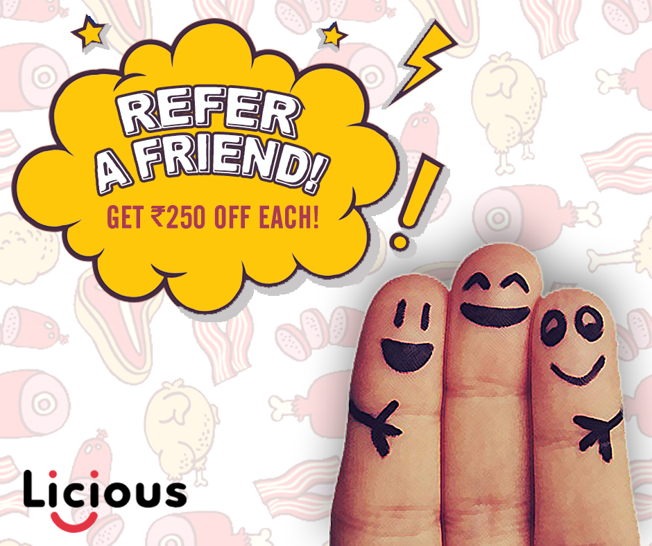LiciousFoods's tweet photo. Everything is better when your friends join you! Refer now ▶ https://t.co/FYwR1y6CZl #Bangalore #Foodie #LiciousMeat https://t.co/avU5atzr8E