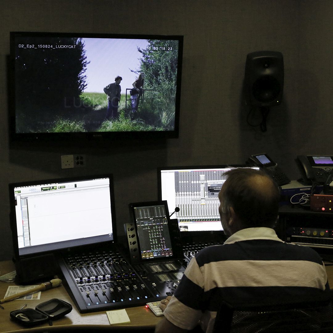 Sneak peak inside one of the video editing suites in our London offices. #egpluswwviews #officelife