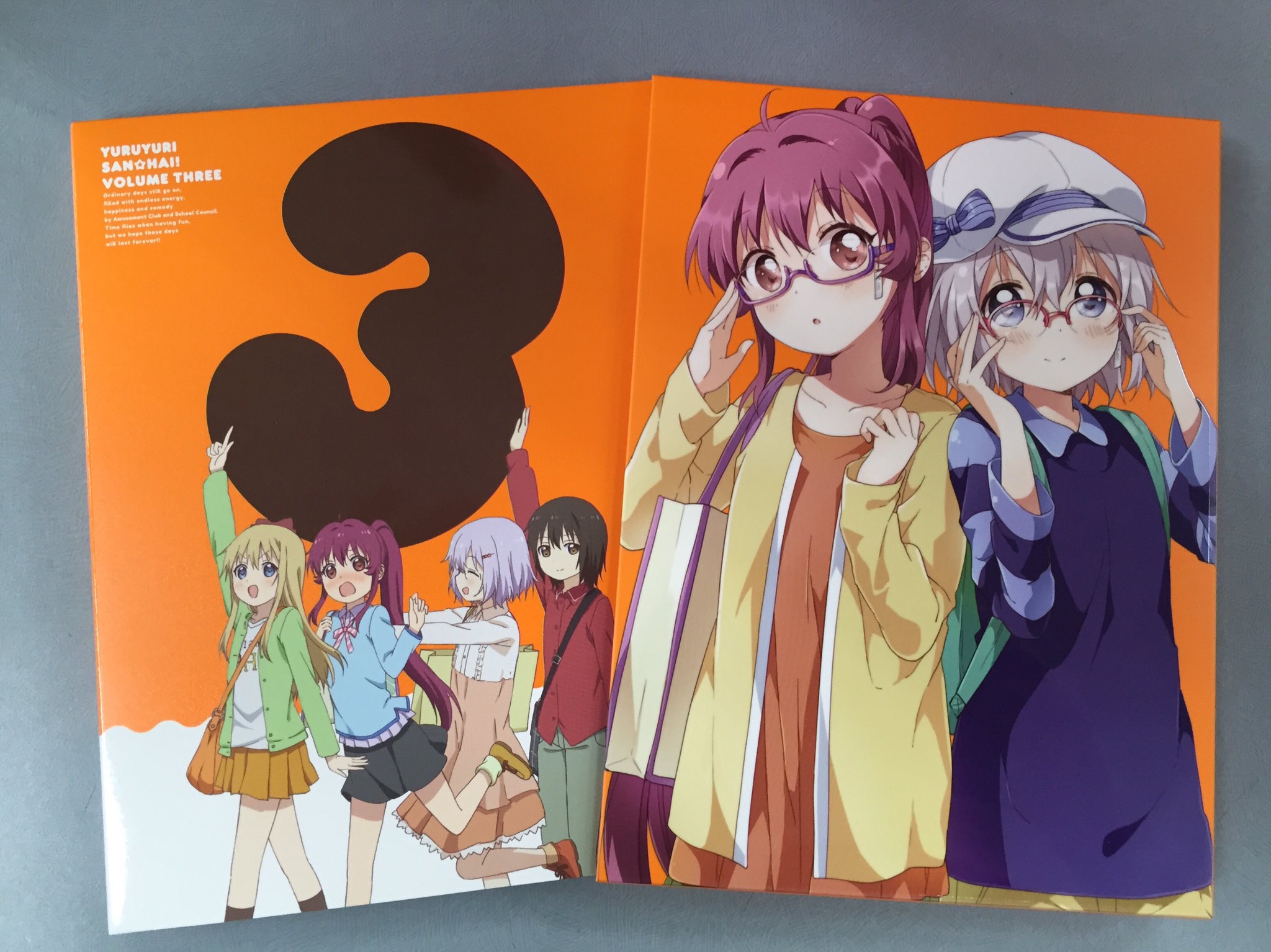 (未使用･未開封品)　ゆるゆり♪♪ vol.3 (なもり先生描き下ろし150mmデ缶バッジ×2(綾乃&amp;千歳) &amp;すぺしゃるなさうんどCD(「100%ちゅ~学生」生徒会ver. ほか収録)&amp;ラ p1m72rm 71V5hijio9L.jpg