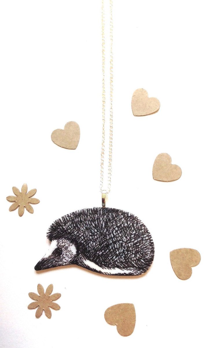 buck_lj's tweet photo. Hedgehog Necklace ~ Adorable Woodland Hedgehog, Original Handmade Gift for… https://t.co/iI2tNF437l #Etsy #WildTheme https://t.co/1qd2Tkoewt