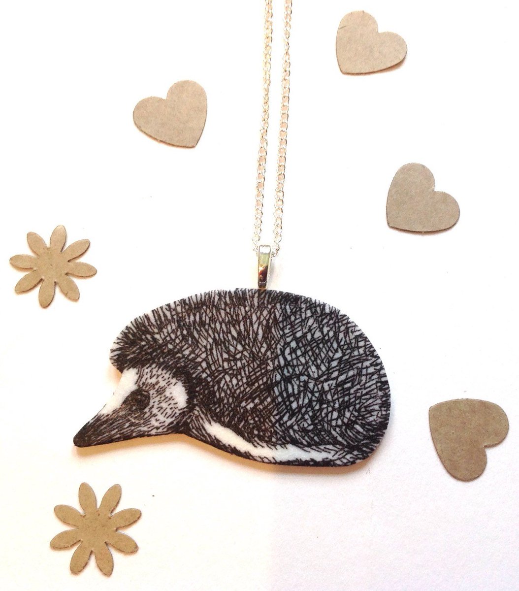 buck_lj's tweet photo. Hedgehog Necklace ~ Adorable Woodland Hedgehog, Original Handmade Gift for… https://t.co/iI2tNF437l #Etsy #WildTheme https://t.co/1qd2Tkoewt
