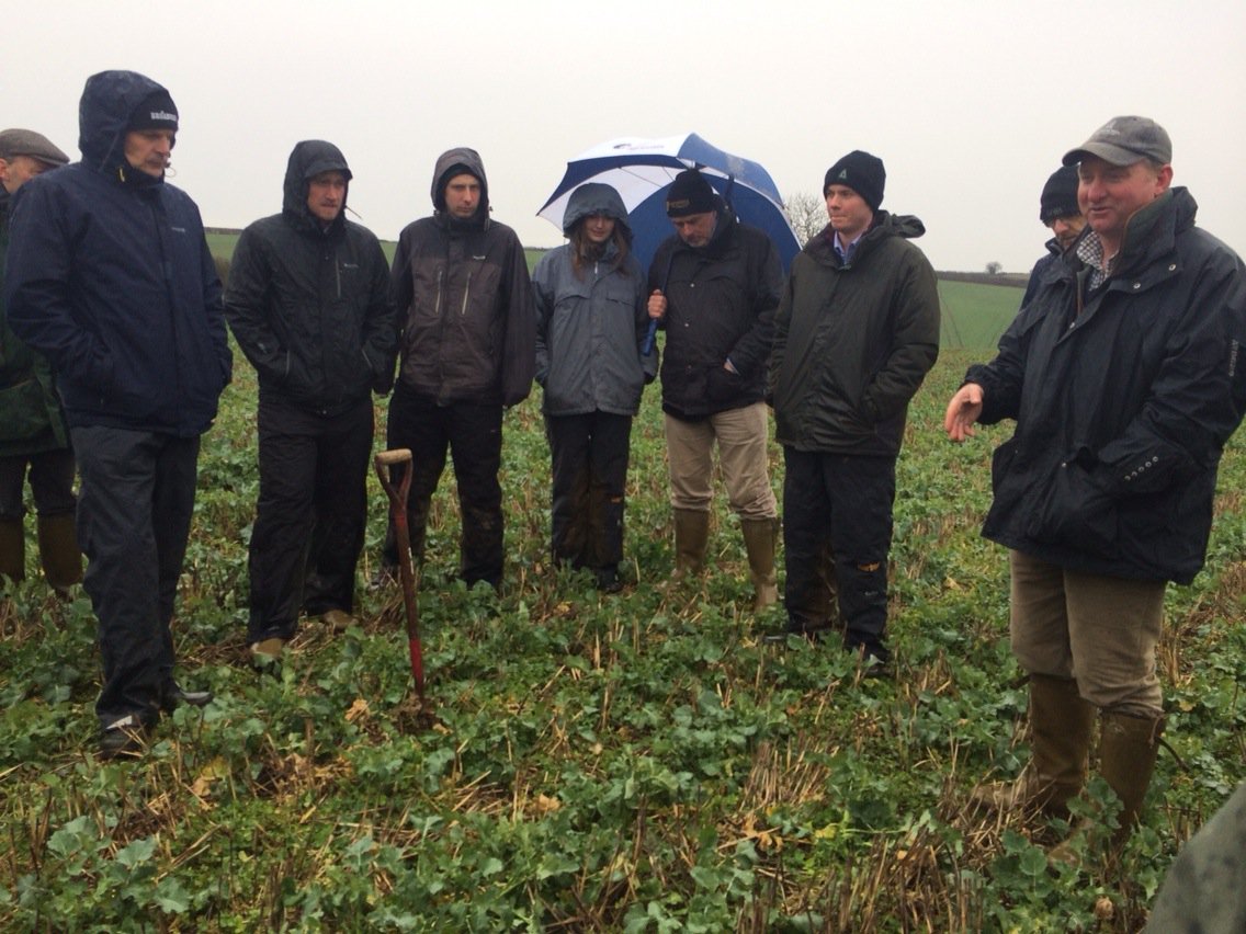 AntoniouGeorgia's tweet photo. Water wings necessary for today's trial visit! @AgrovistaUK #covercrops #companionplants https://t.co/t2WEdntcMt