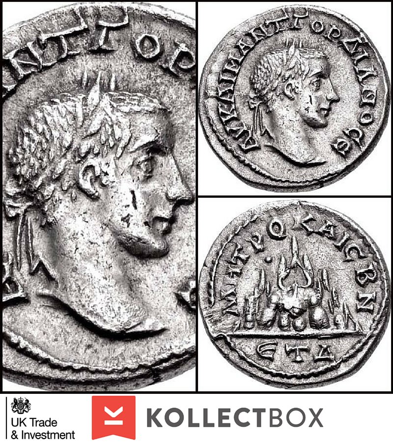 #forsale Caesarea Eusebia mint in Cappadocia. 
kollectbox.com/explore/#/item…
 #coinsforsale #numismatics #ancientcoins