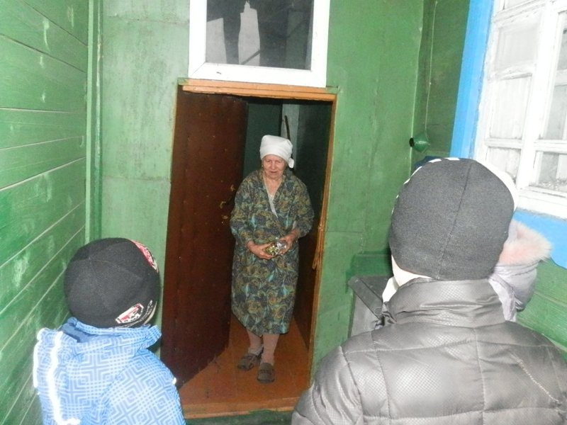 Акция "Дари добро" оказание посильной помощи гражданам  пожилого возраста д.Рокотушка