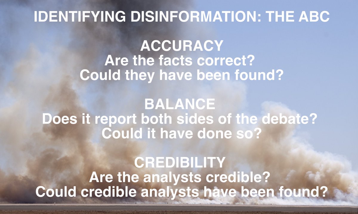 benimmo's tweet photo. How to tell #disinformation? My ABC test: accuracy, balance, credibility. #Russia #China https://t.co/DFB3fwnCcZ https://t.co/ej7sMk6jcG