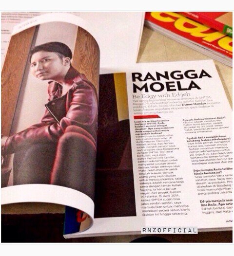 smashsemarang's tweet photo. #PotretSMASH "4 Halaman Profile #RanggaMoela di "Area" Magazine πππ" via IG rnzofficial https://t.co/QXp7DhNQ6w
