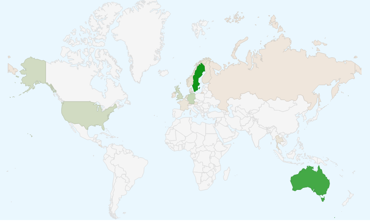 Jarestad's tweet photo. Exciting Real-Time overview from Google Analytics! #nakdfashion #Worldwide https://t.co/98MuItWBHP