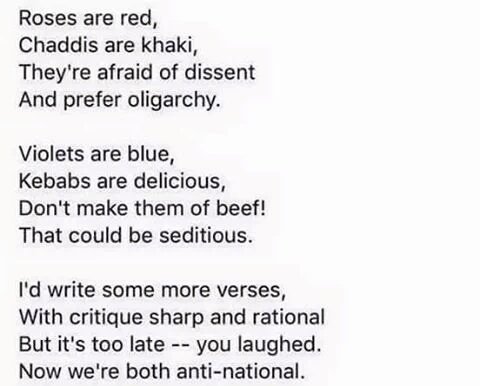 NairRags's tweet photo. Haha, brilliant 😂😂😂 #Ididnotwritethis #JNU https://t.co/PouCXat1fL