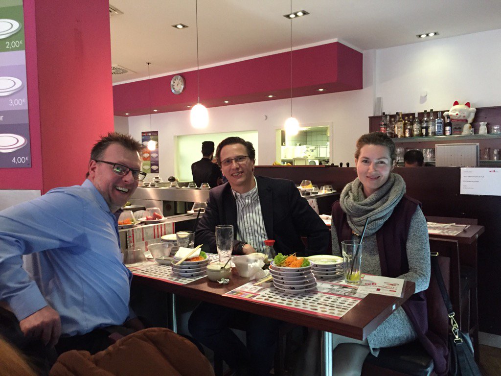 So great to spend time with some of the Germany Team @CondecoEMEA #poweringchange