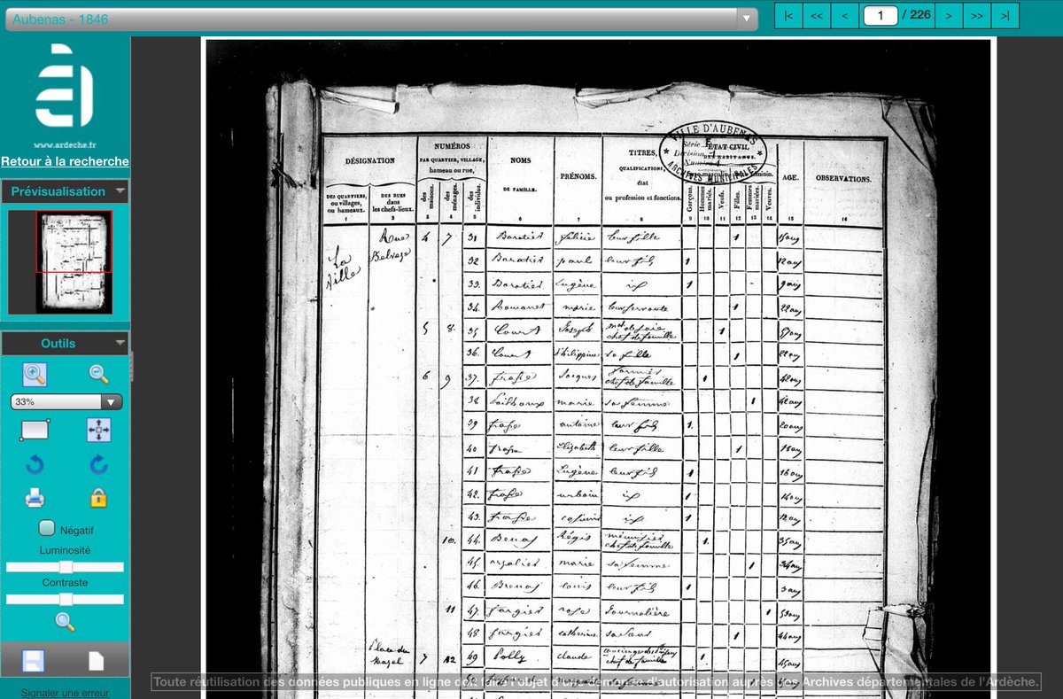 rfgenealogie's tweet photo. Des ancêtres ardéchois ? C'est pour vous ! #genealogie #Ardeche  https://t.co/SJVmllTZCU https://t.co/NuuRJxtt13
