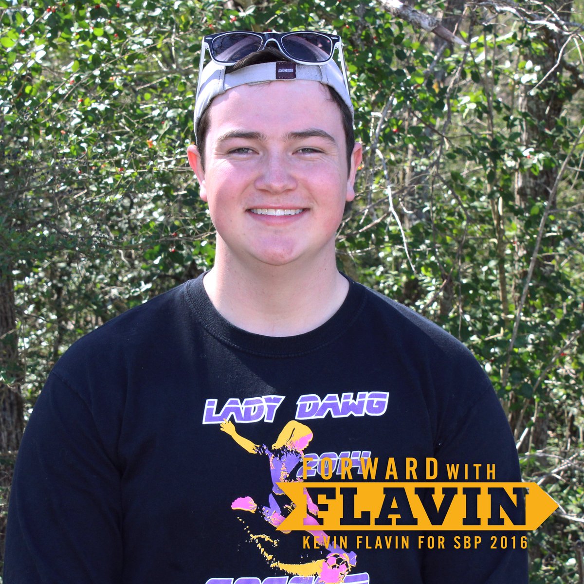 fwdwithflavin's tweet photo. Meet Gage, our other video producer! He dabbles in Construction Science and rapping. #MeetTheTeam #ForwardwithFlavin https://t.co/sALDo1XRWL