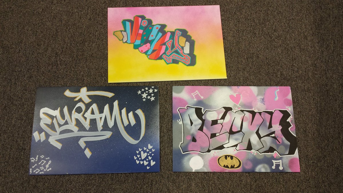_MyLifeMyFuture's tweet photo. Amazing artwork produced by our young people today #talented #creative https://t.co/8pwnFkv4vl