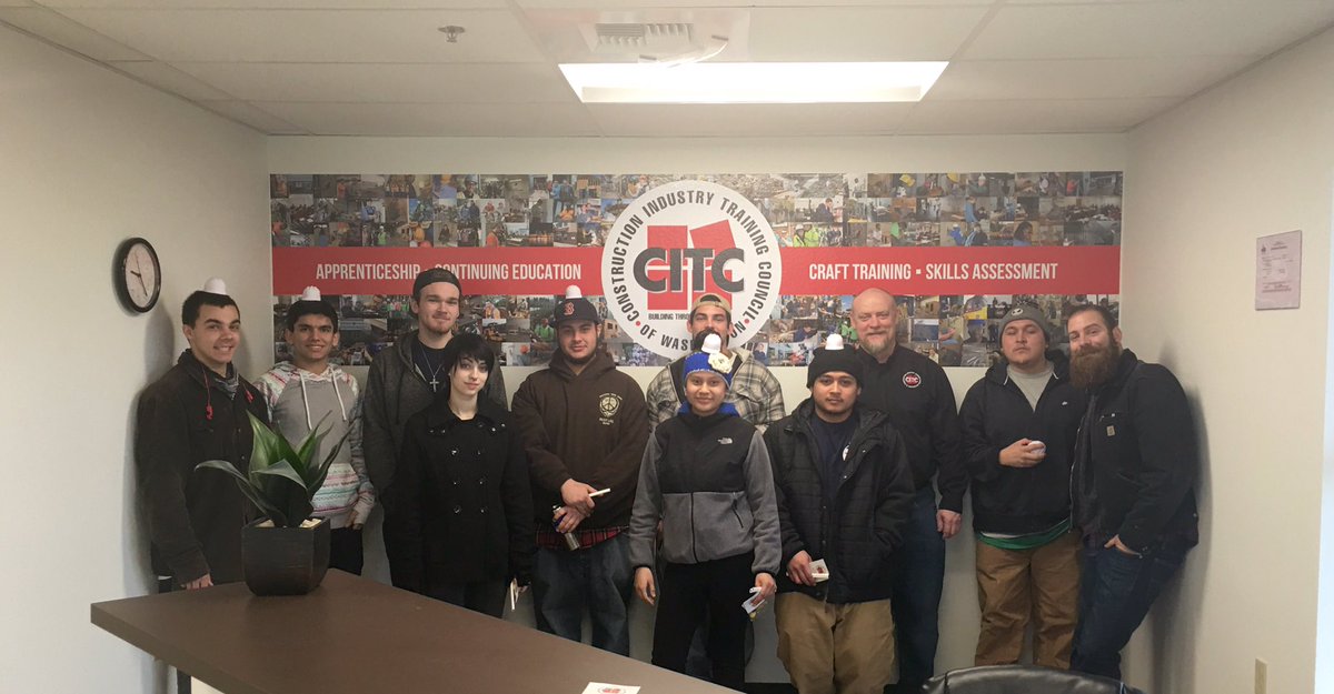#livetweet from the CITC Spokane training center! Thanks for showing us around and letting us have some souvenirs!