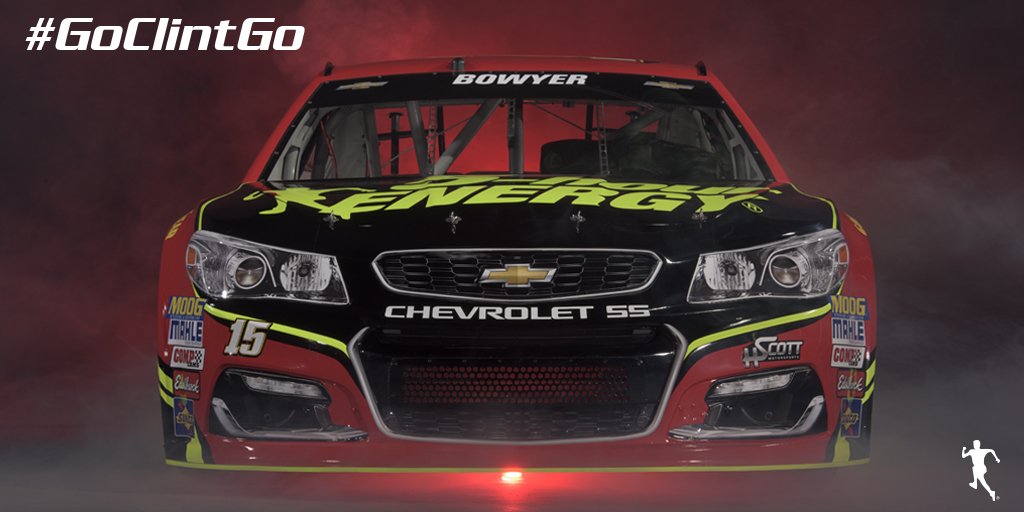 5hourenergy's tweet photo. New Year. New Team. New Season. Bring it!  #Daytona500 #GoClintGo https://t.co/svx3Othuz4