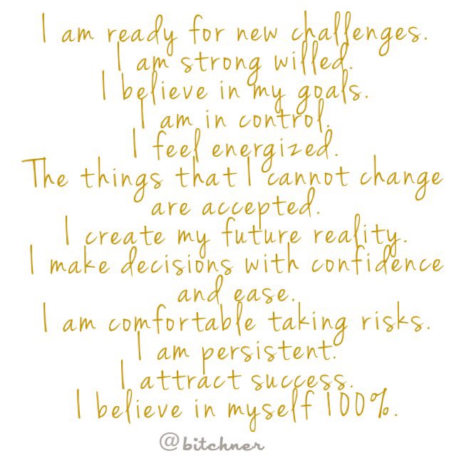 Bitchner's tweet photo. You've already imagined the perfect life for yourself. It's your responsibility to be conscious of it. Repeat DAILY. https://t.co/rKxCPJjvjm