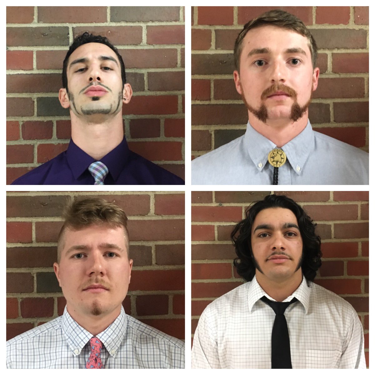 BSULacrosse's tweet photo. Some of the beard and hair highlights from yesterday's picture day @MCLA https://t.co/sMWCnngIOz