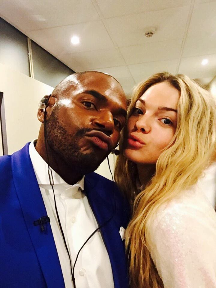 Throwback #BlueSteel with <a href="/louisa/">Louisa</a> <a href="/AntonStephans/">Anton Stephans 🦁🦁🦁</a> #XFactor