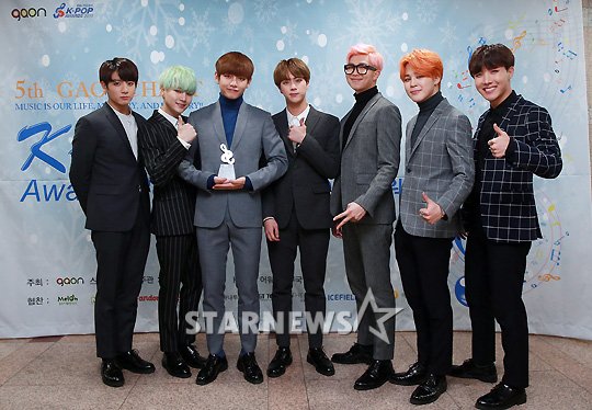Bts Gaon Chart Kpop Awards 2016
